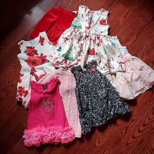 Bundle of toddler dresses 18m - 3T